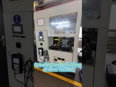 Смельчение и полировка дверной ручки