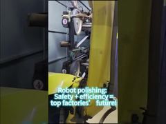 Полностью автоматическая машина для удаления заусенцев, полировки и шлифовки для смесителей из нержавеющей стали