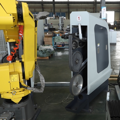 Купить Robotic Grinding and Polishing Cell for Metal Castings Automatic Deburring and Surface Finishing System Производство в сети