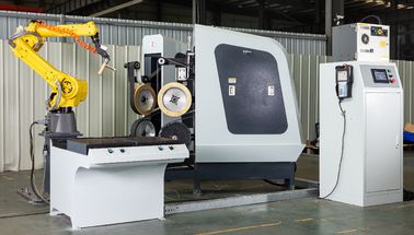 Машина меди системы CNC поверхностная робототехническая полируя для меля Faucets