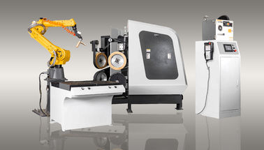 Сила шлифовального станка 13KW робота FANUC с 4 поясами песка
