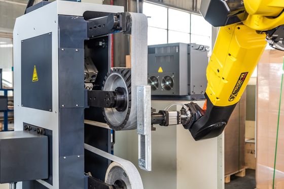 Гибкость металла высокая меля сила полируя машины CNC робототехническая поверхностная электронная